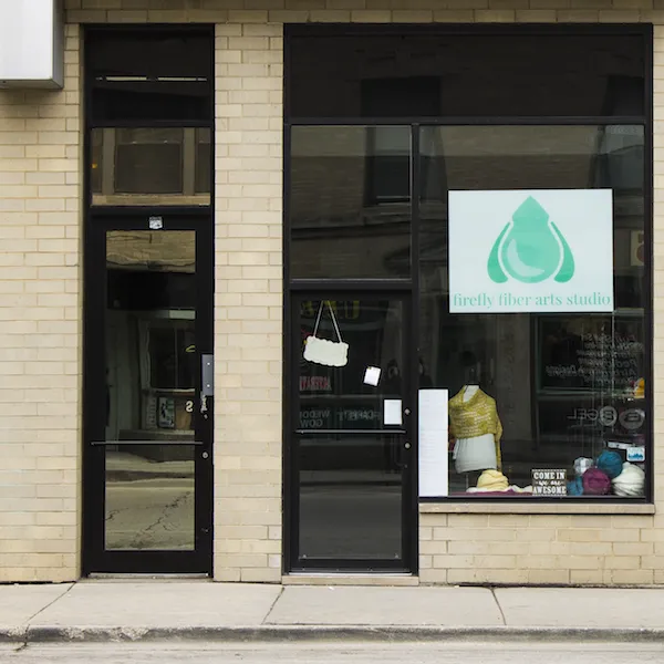 A photo of the storefront for
