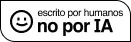 Written by humans badge