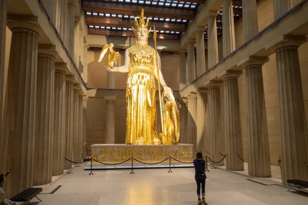 Parthenon-Nashville-interior-athena-greek-god-carltonauts-travel-tips
