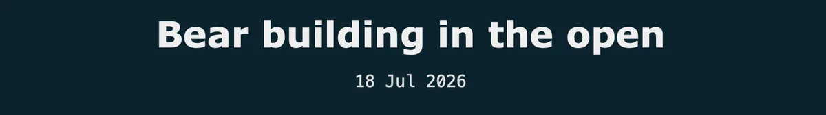 Centered post title and date