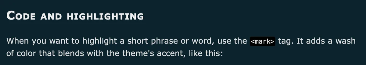 Small caps treatment for headings
