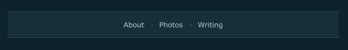 Inline list navigation