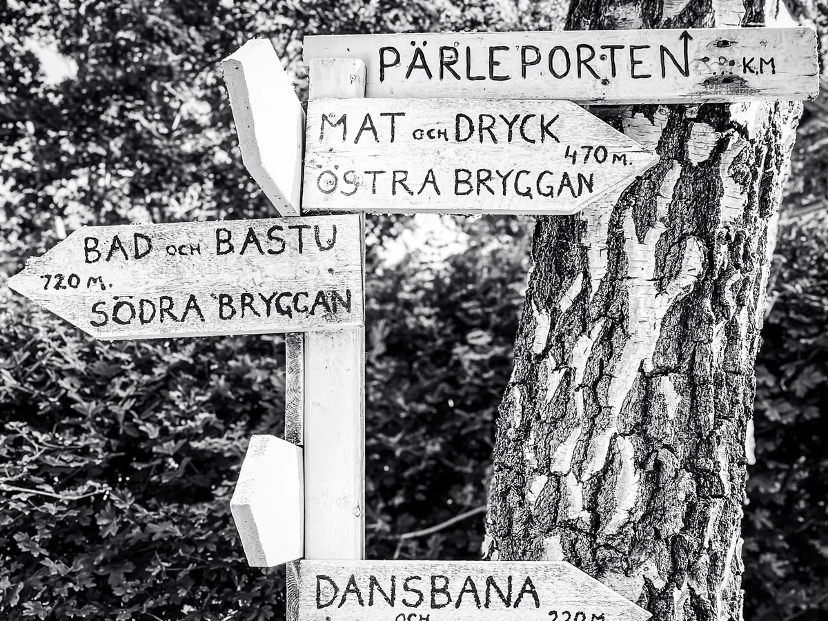 Places sign