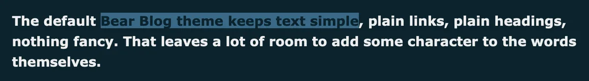 Custom highlight color when selecting text