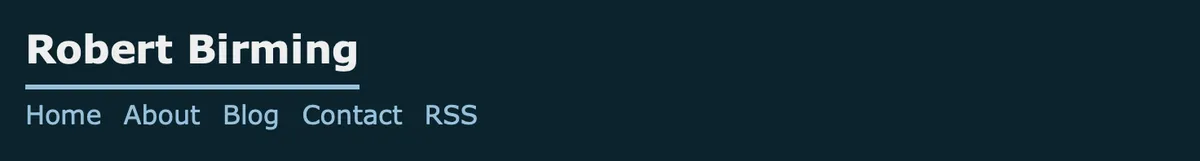 Underline accent