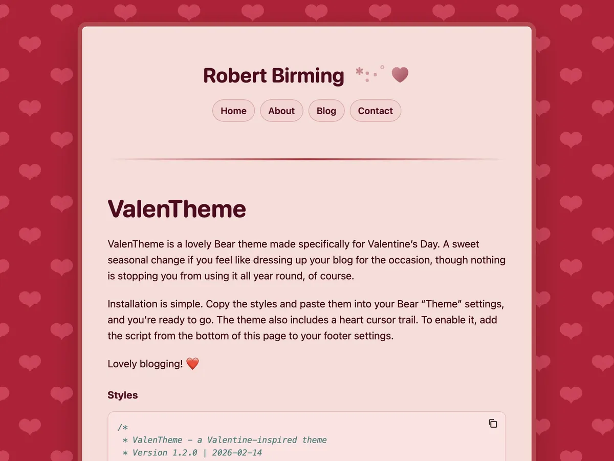 ValenTheme