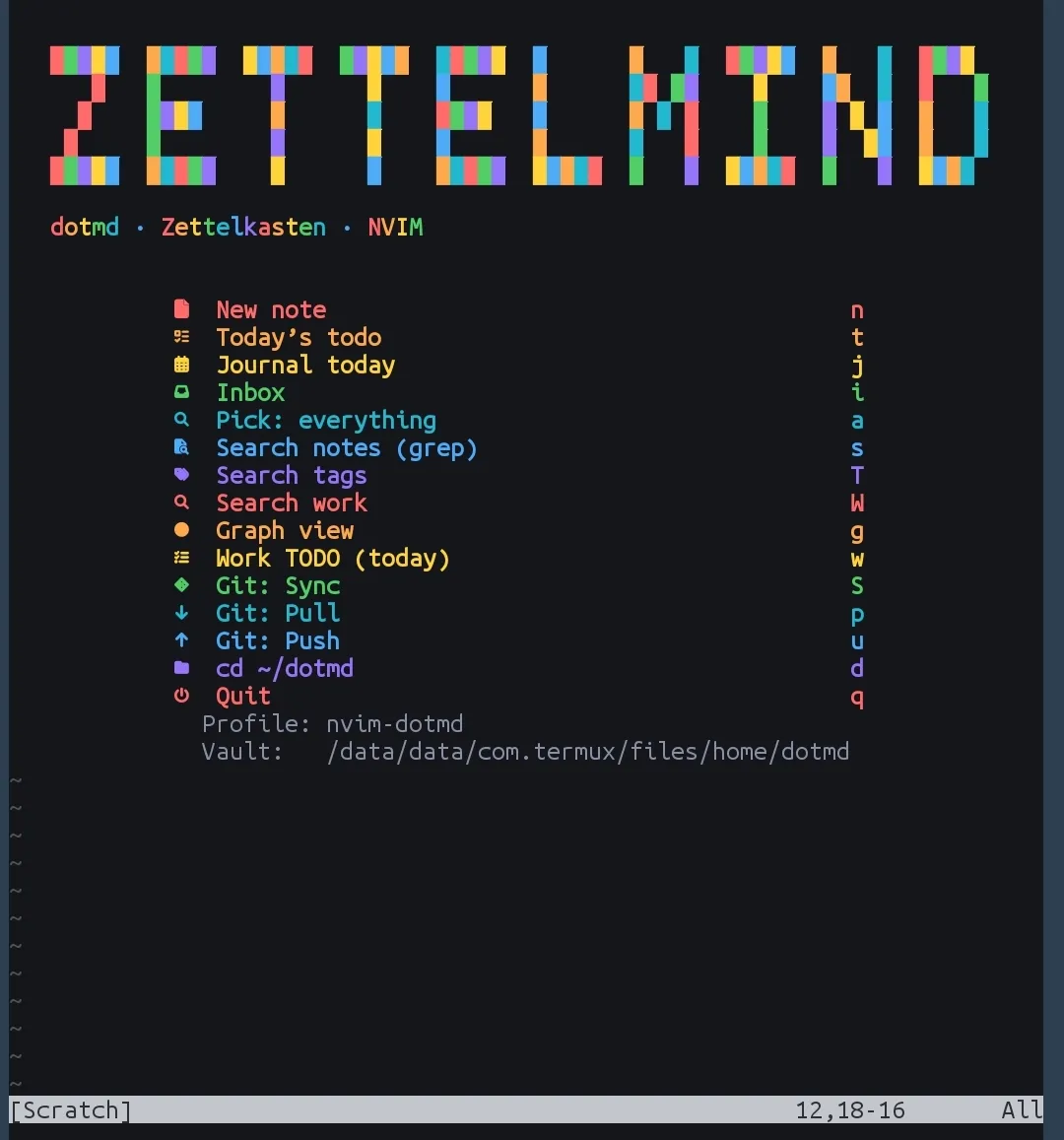 dotmd + zettlemind