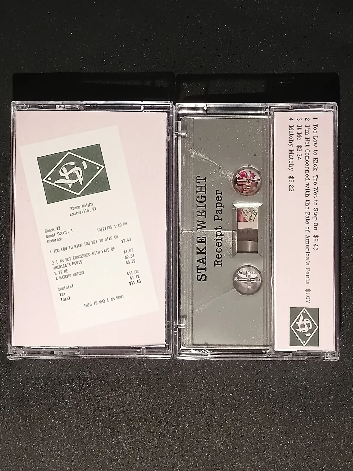 ROCKET-017 Stake Weight Receipt Paper Store Photo