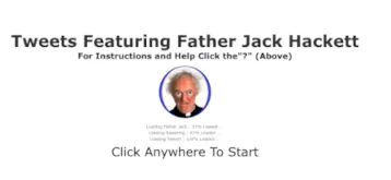 'Very silly interactive featuring Father Jack Hackett'