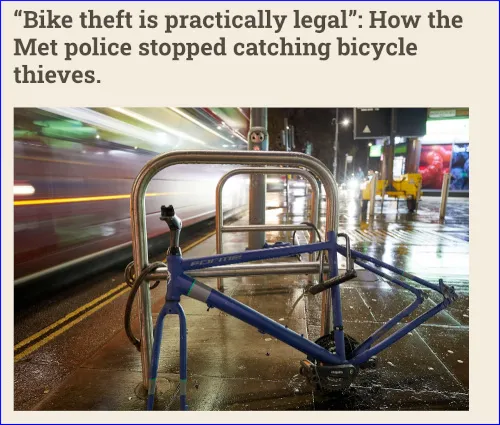 LondonCentric - “Bike theft is practically legal”