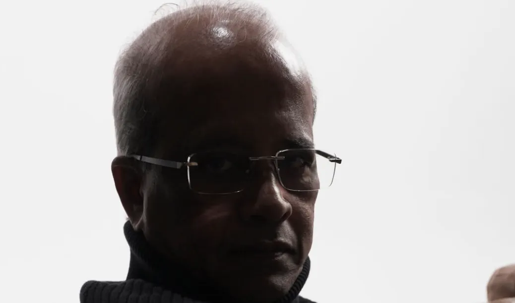 Uncle Kumar in his Steve Jobs themed outfit