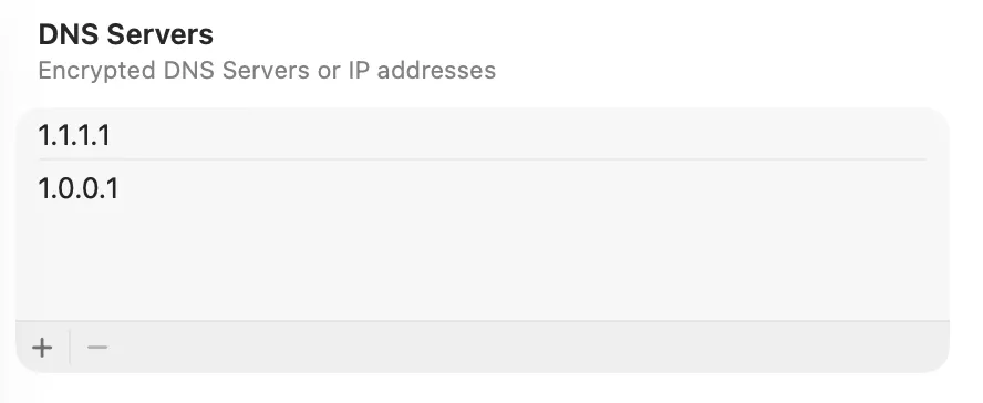 How to configure your DNS manually