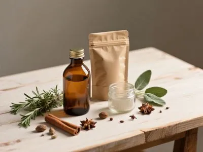 kemasan botol dan pouch produk herbal