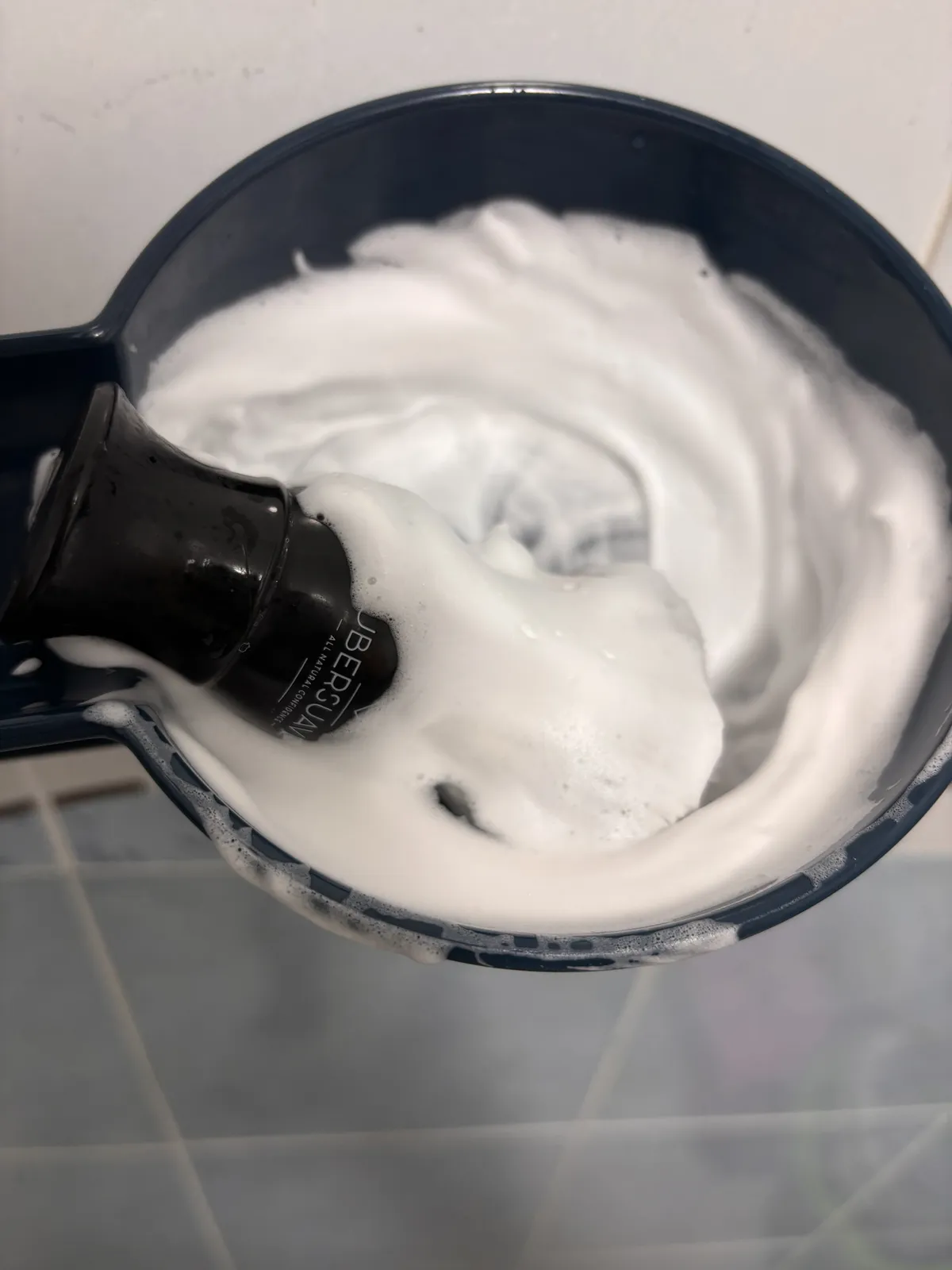 April 17 Lather with Stirling Sandalwood