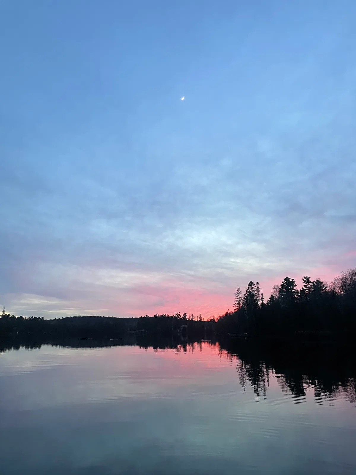 lake night