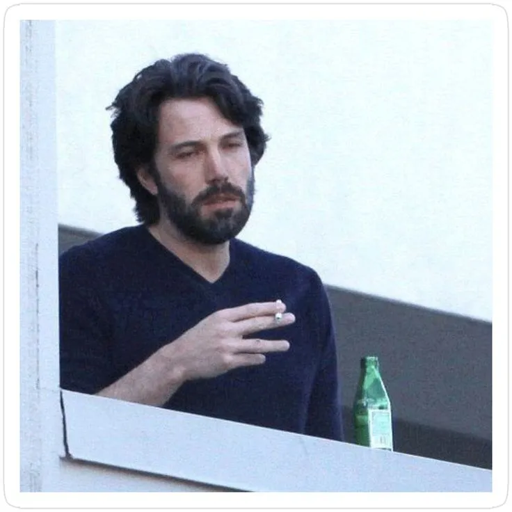 Ben Affleck smoking meme
