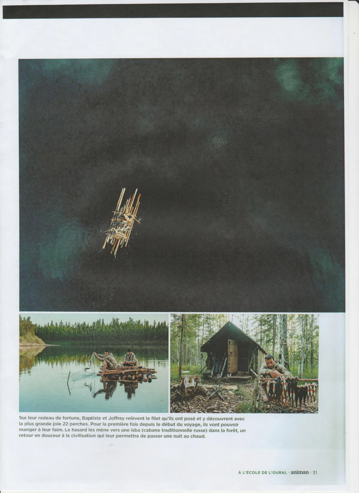 Immense wilderness landscapes of the Ural mountains
