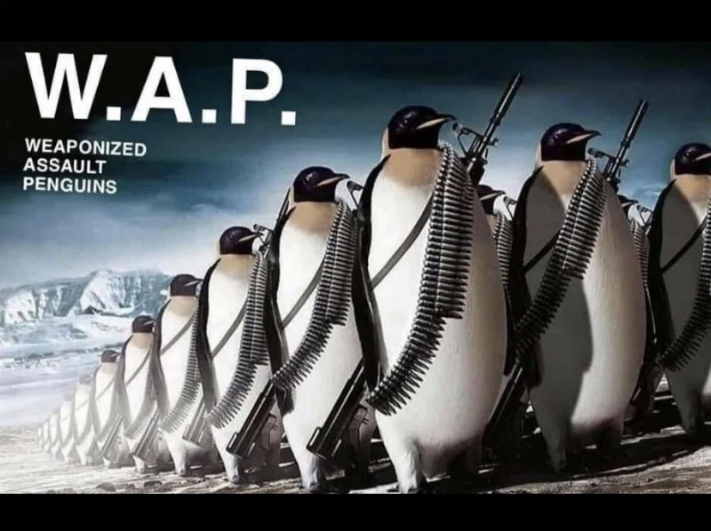 Weaponized assault penguins