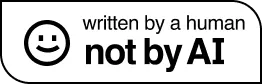 written by a human, not by AI