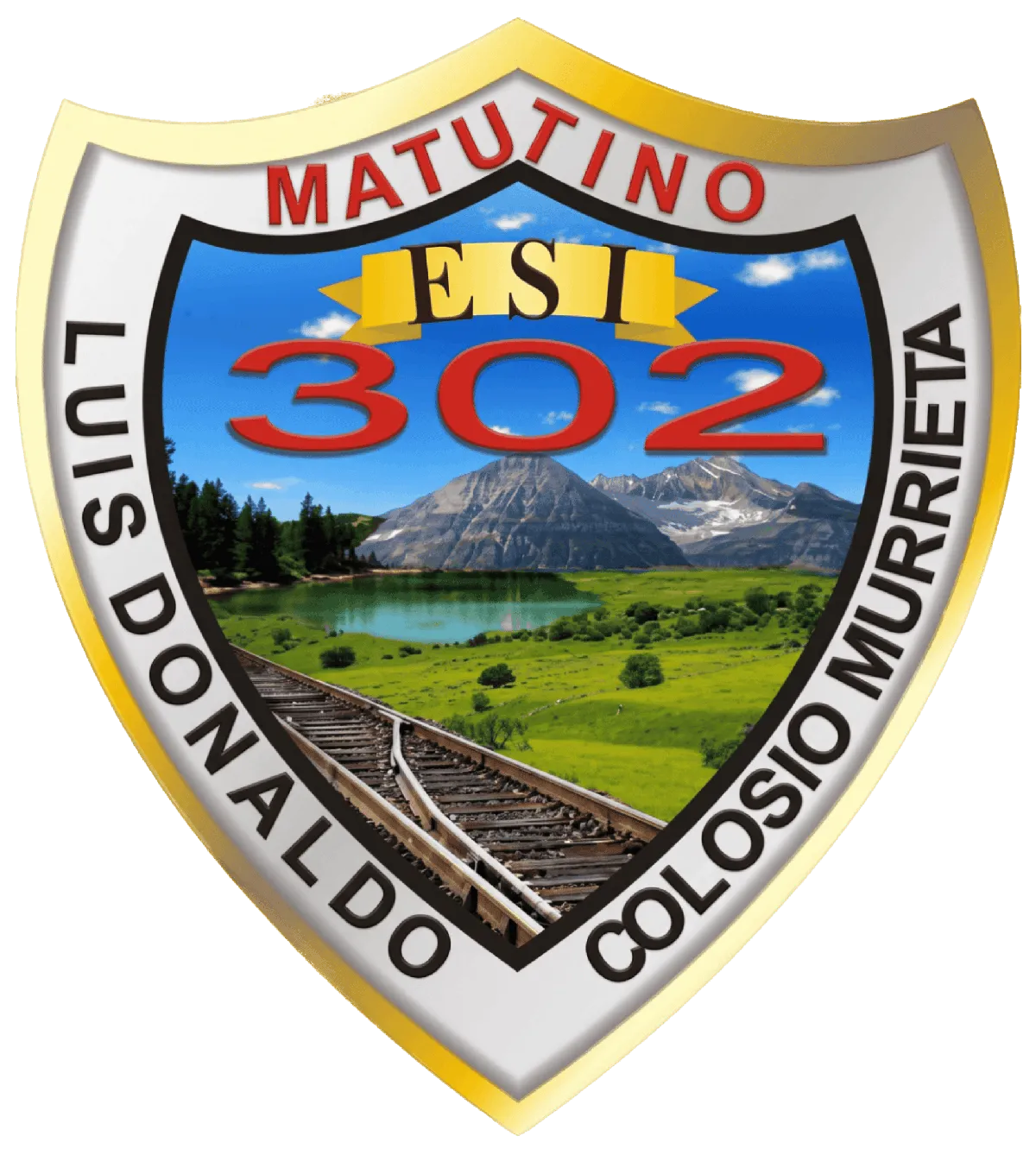 Escudo de la Escuela Secundaria 302 Luis Donaldo Colosio Murrieta, Turno Matutino