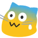 scared cat