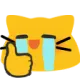 blobcat sad thumbs up