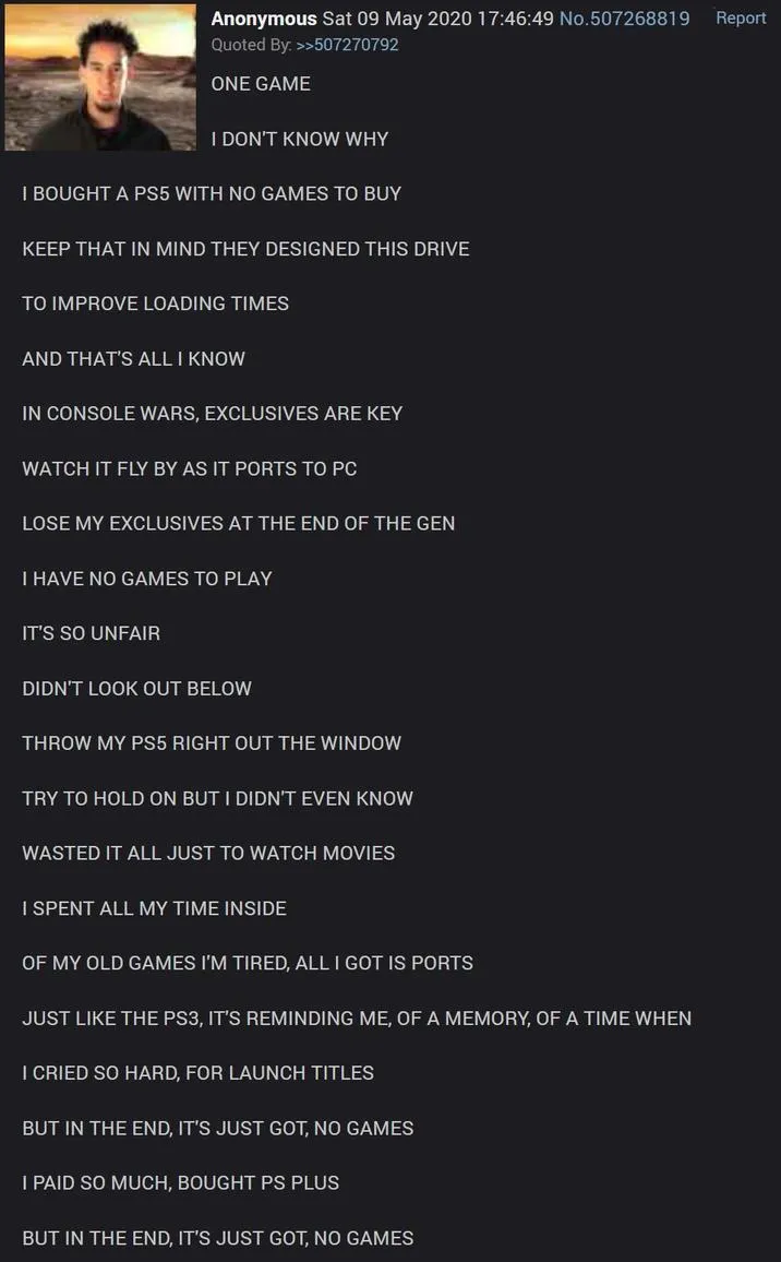doesn't have games
