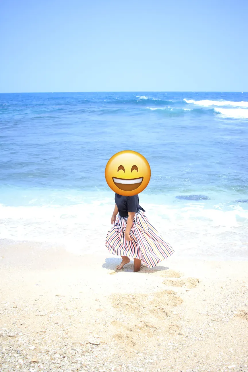 Bonus fotoku dengan rok yang kubuat dalam waktu 5 jam