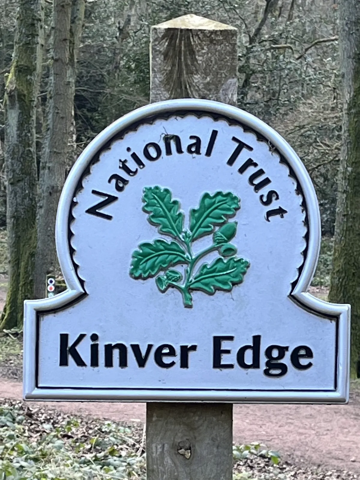 Kinver Edge National Trust Signpost
