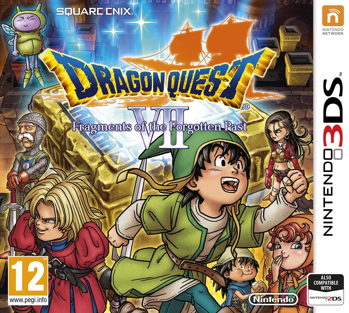 Dragon Quest VII: Fragments of the Forgotten Past Box Art