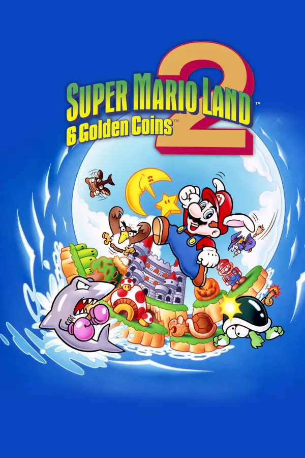 Cover art for Super Mario Land 2: 6 Golden Coins