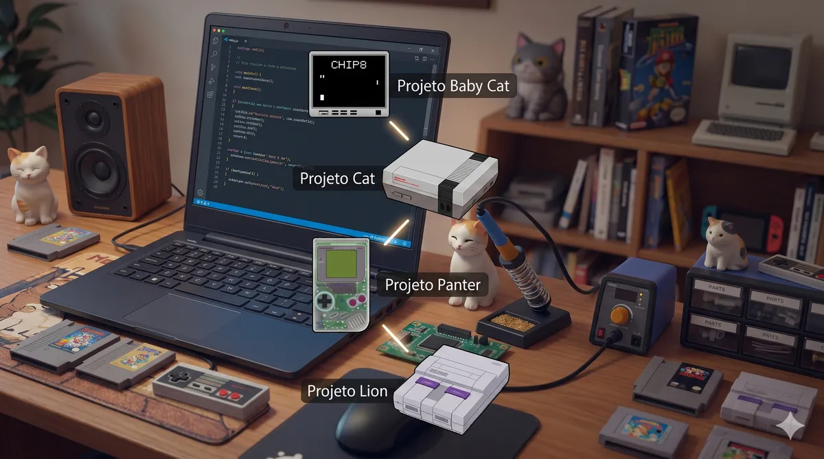 Projetos de emuladores