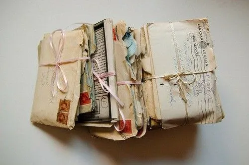 Hand written love letters are forever love