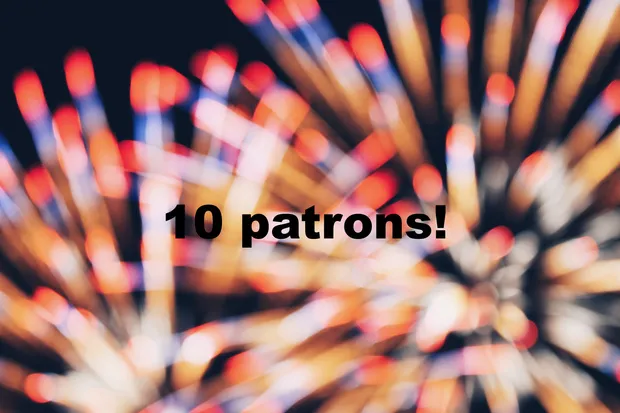 decorative, 10 patrons