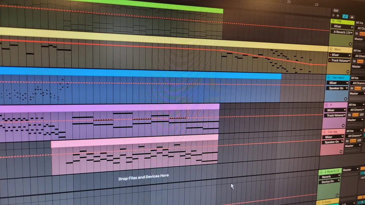 MIDI tracks in Ableton Live