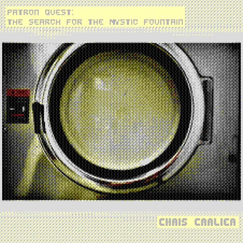 Alternate cover mockup for Patron Quest: The Search For The Mystic Fountain by Chris Carlier