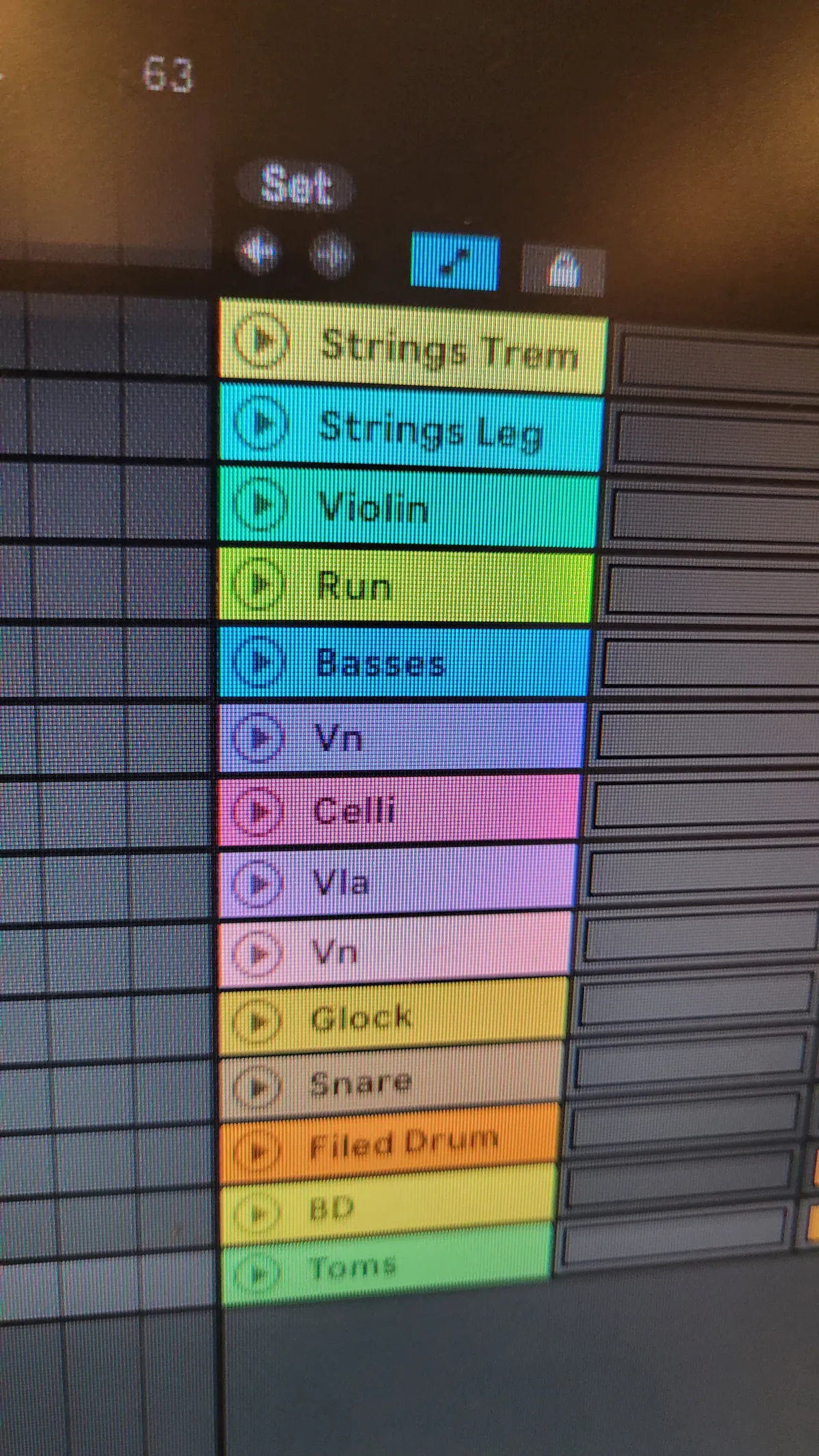Orchestral tracks in Ableton