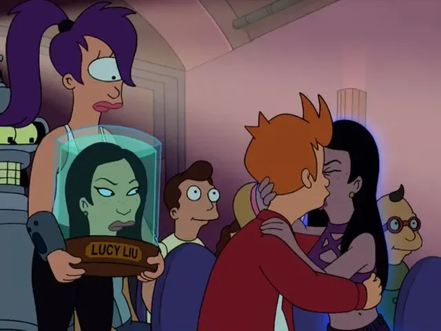 of course futurama did this 20 years ago