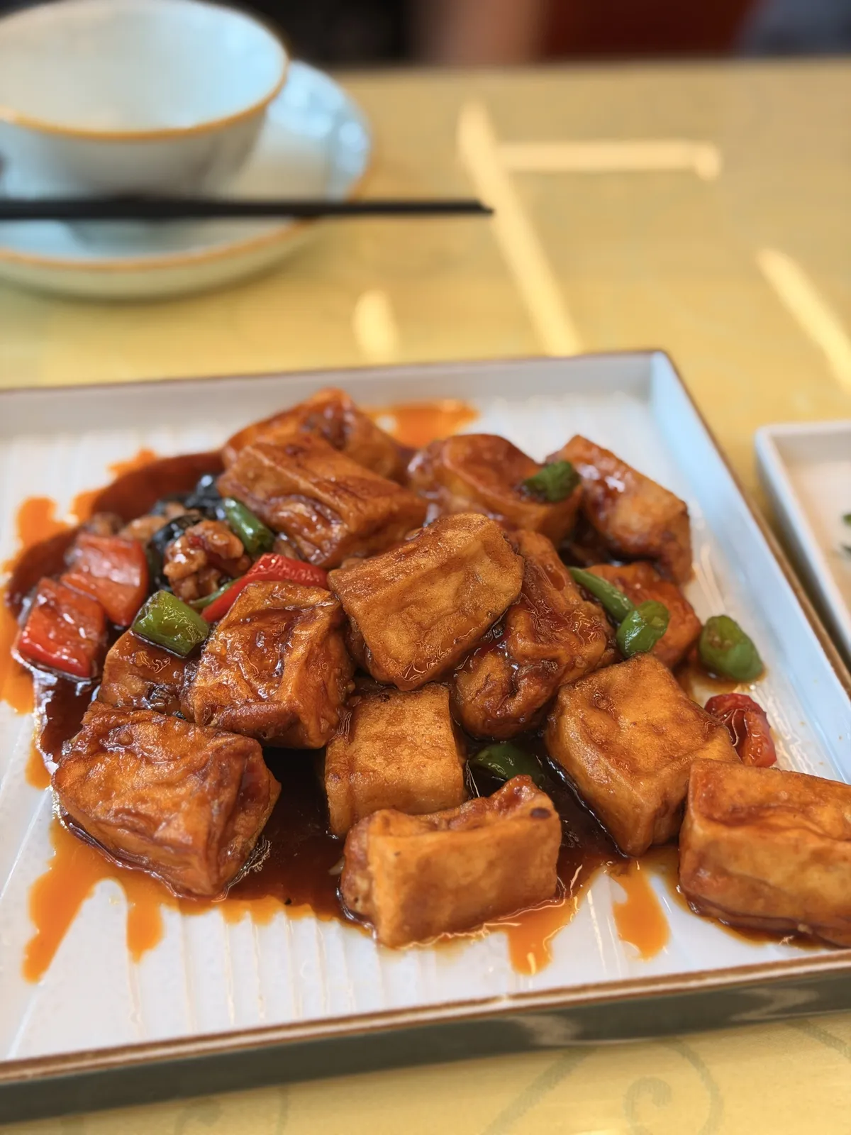它家的招牌 —— 家常豆腐