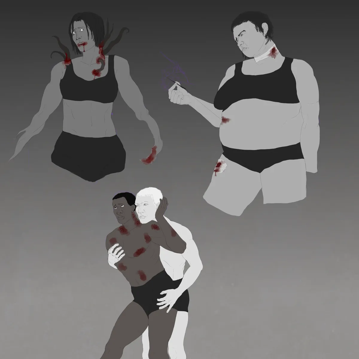 Parasite,Bandages&Masochism V1