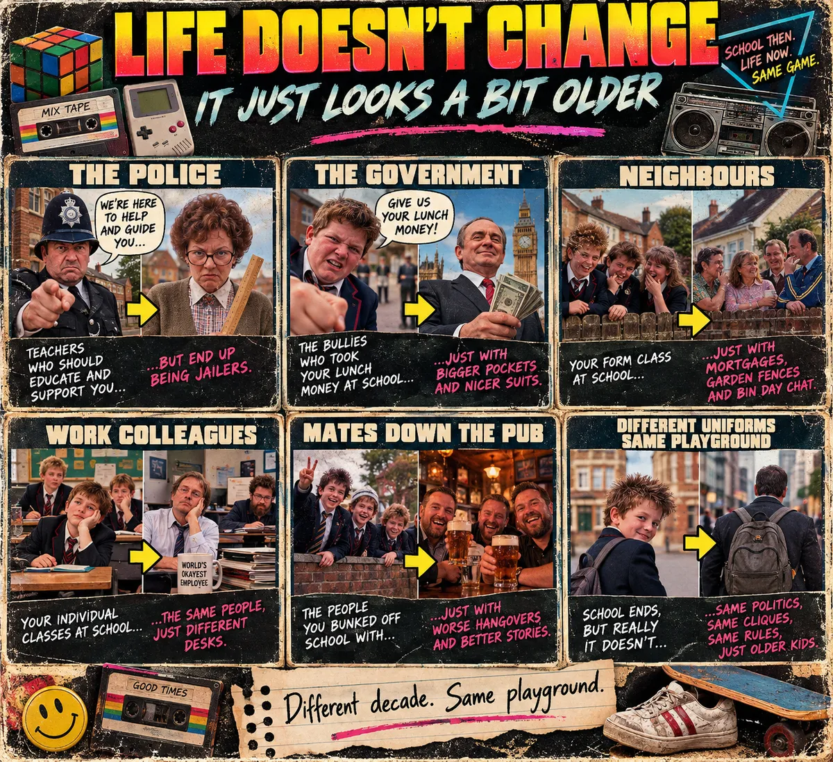 Life Doesn’t Change_ Same Playground