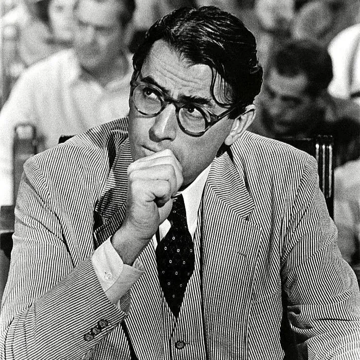  Atticus from To kill a Mockingbird movie 1962