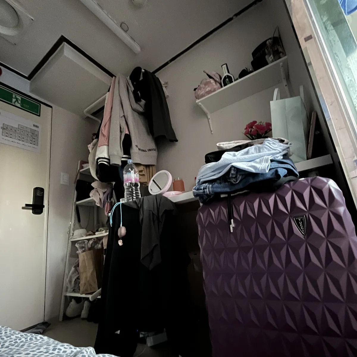  February 2024 - The tiny room i lived in during my time in Seoul, South Korea