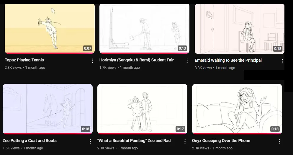images from ToonZee Animation's YouTube channel.