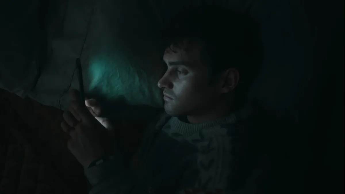 Bear and phone