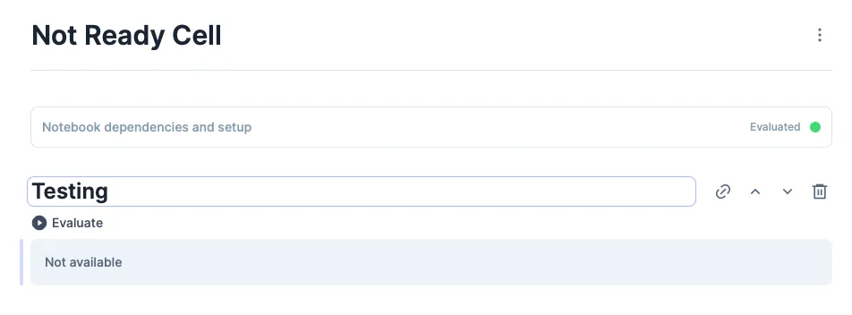 Our Not Ready smart cell barely has any cell UX