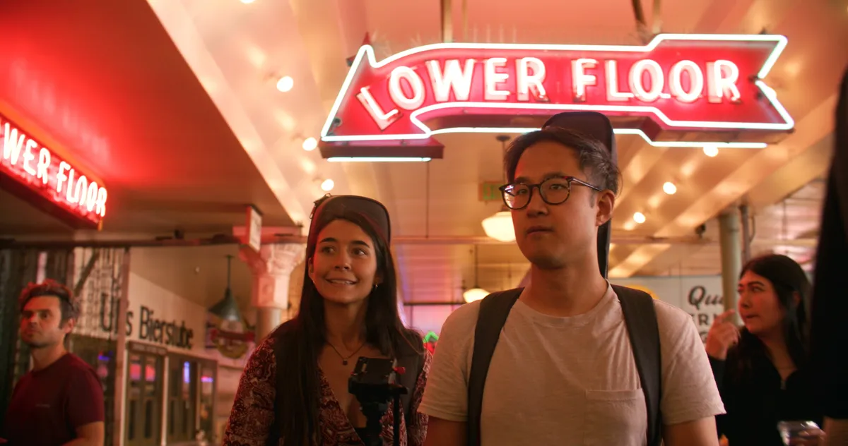 20240724 Ben and Clara in the markets of Seattle