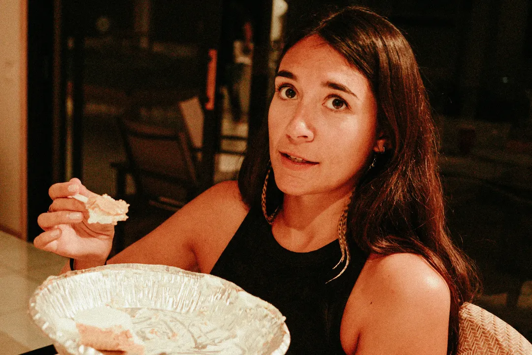 20250611 Clara ate this entire pie