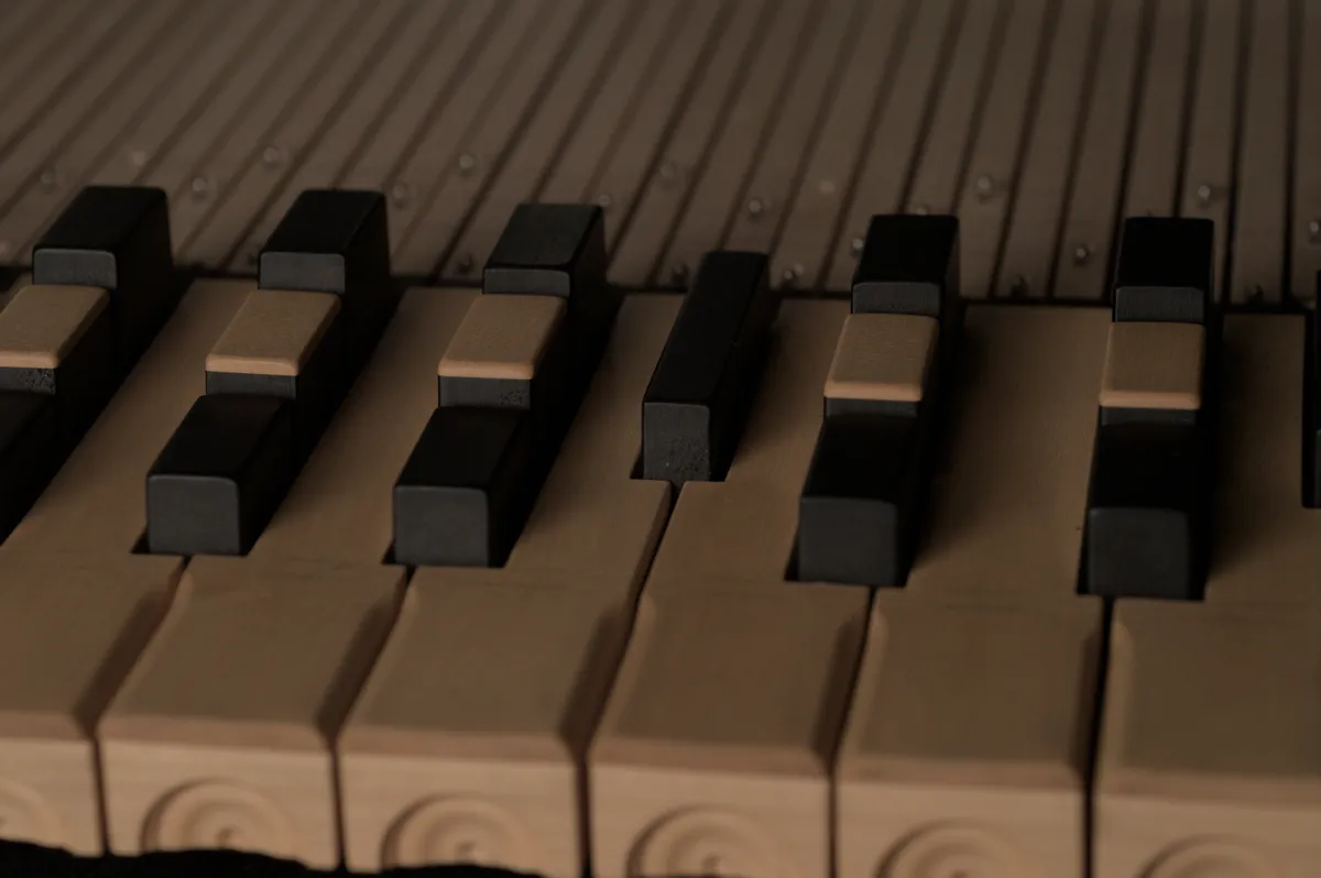 Close up image of the keyboard