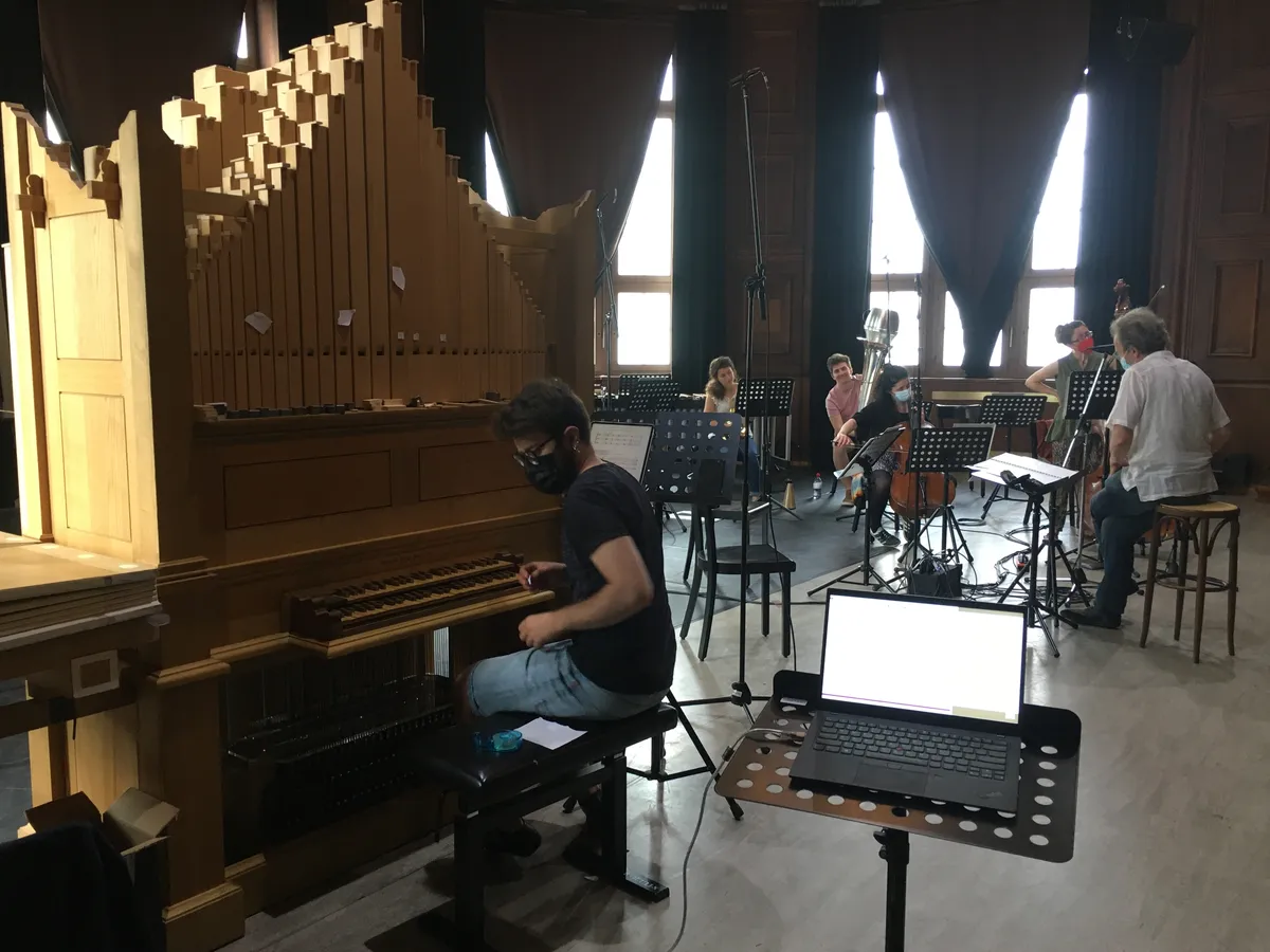 First musical rehearsal